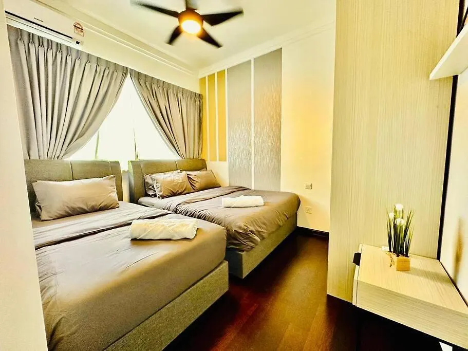 Apartment R&F Classic Design Suites @35F 3Br 11Pax Johor Bahru Malaysia